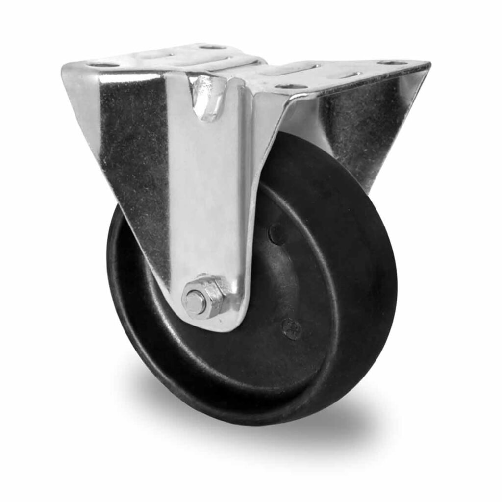 Produktabbildung: Bockrolle ø 100 mm Serie C4C4 Gleitlager