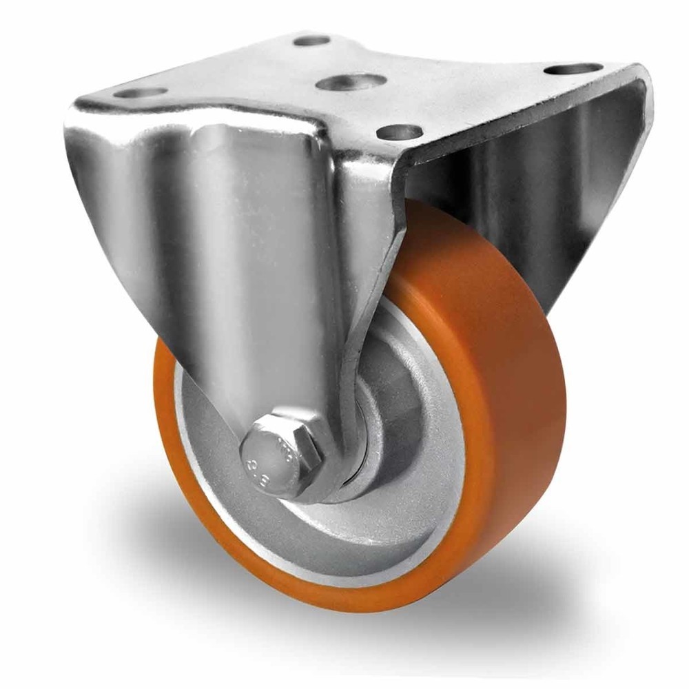 Produktabbildung: Bockrolle ø 80 mm Serie DAU5 Doppelkugellager