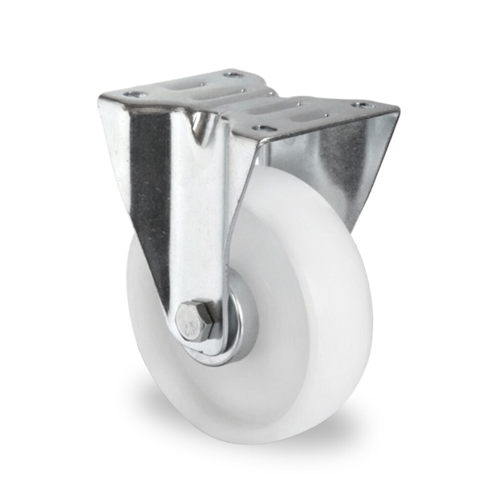 Bockrolle ø 80 mm Serie N0N0 Rollenlager Produktabbildung: Bockrolle ø 80 mm Serie N0N0 Rollenlager