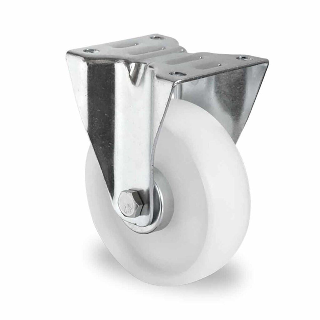 Bockrolle ø 150 mm Serie P0P0 Rollenlager Produktabbildung: Bockrolle ø 150 mm Serie P0P0 Rollenlager