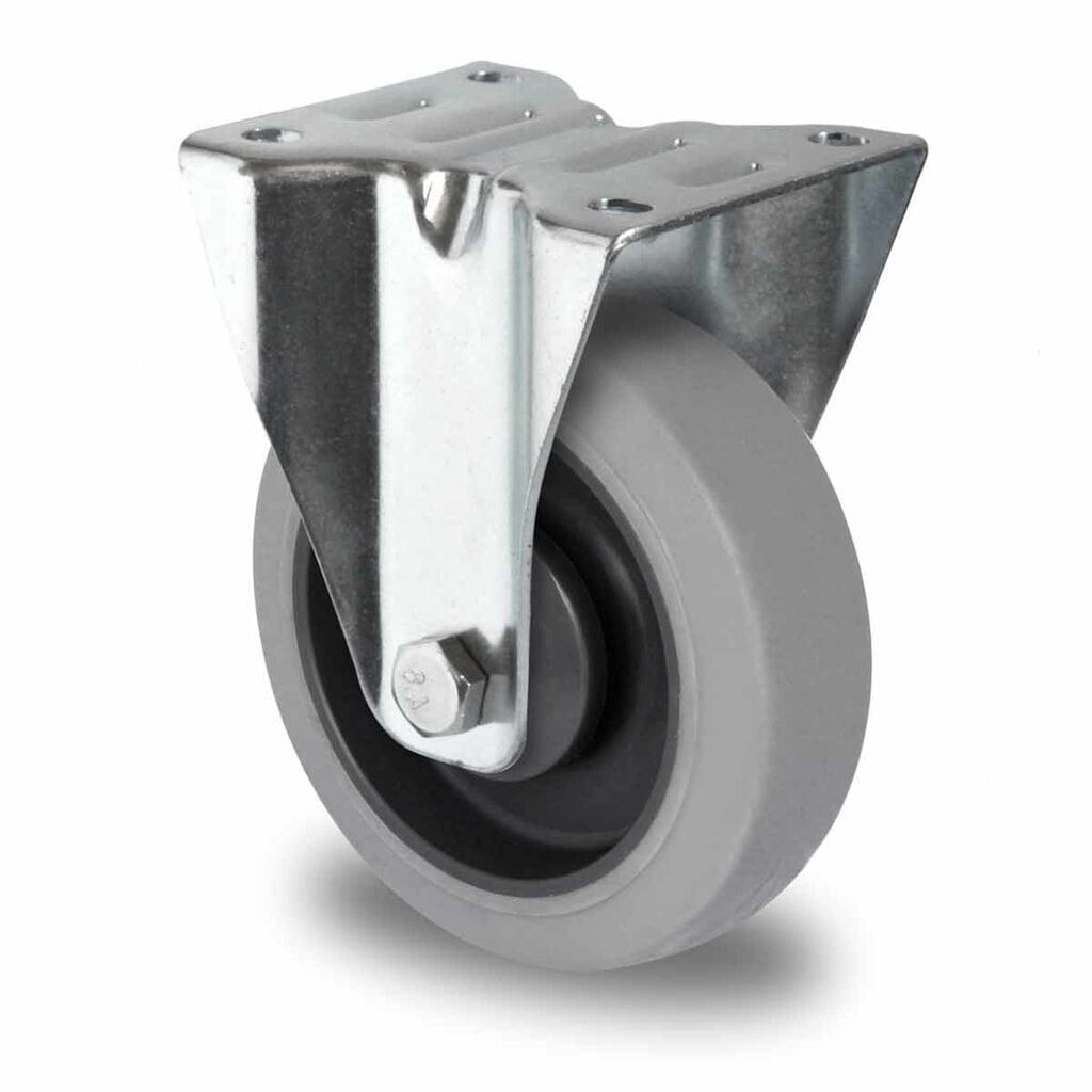 Produktabbildung: Bockrolle ø 100 mm Serie P2D2 Kugellager