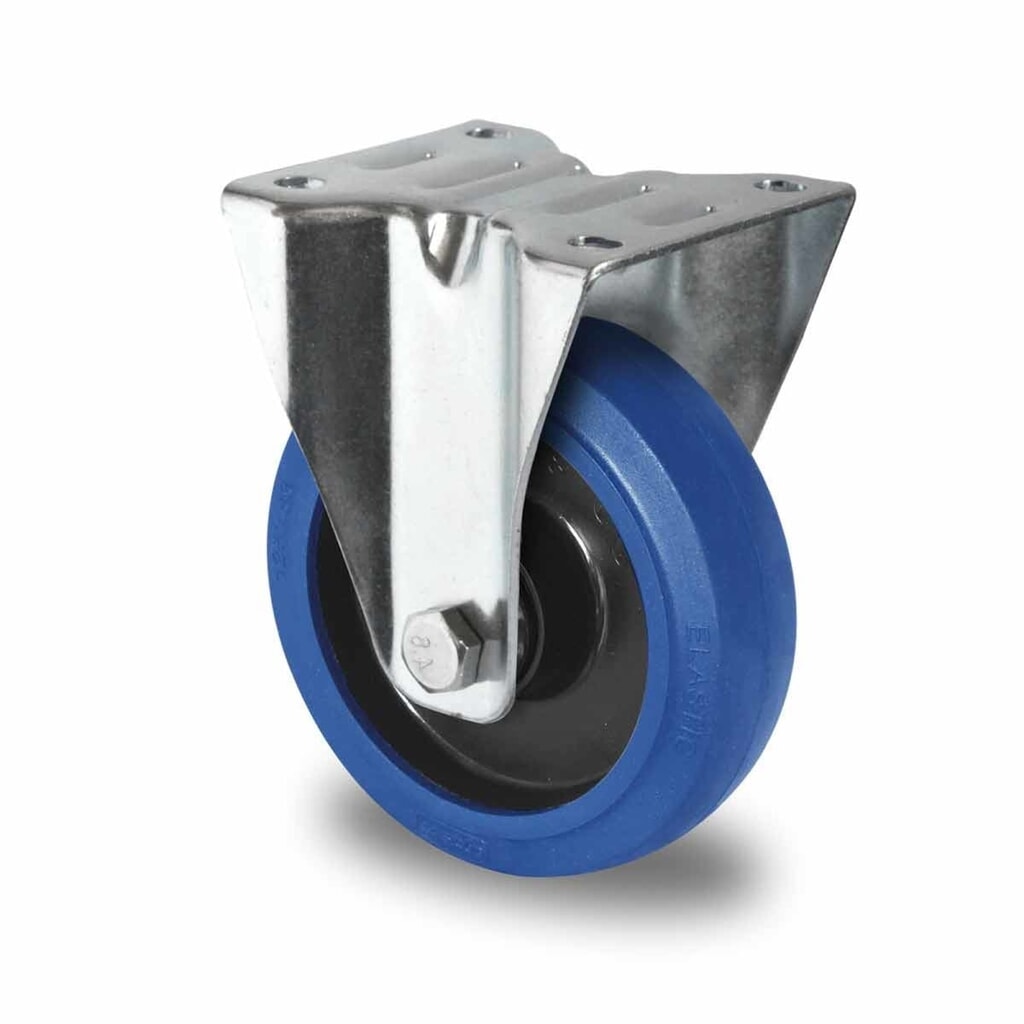 Bockrolle ø 80 mm Serie R4E1 Kugellager Produktabbildung: Bockrolle ø 80 mm Serie R4E1 Kugellager