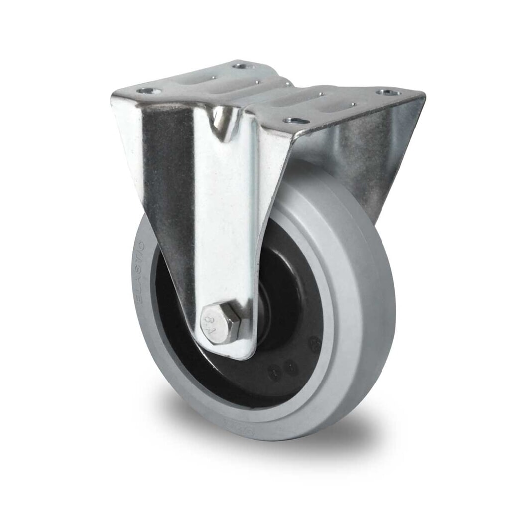 Produktabbildung: Bockrolle ø 80 mm Serie R4E2 Kugellager