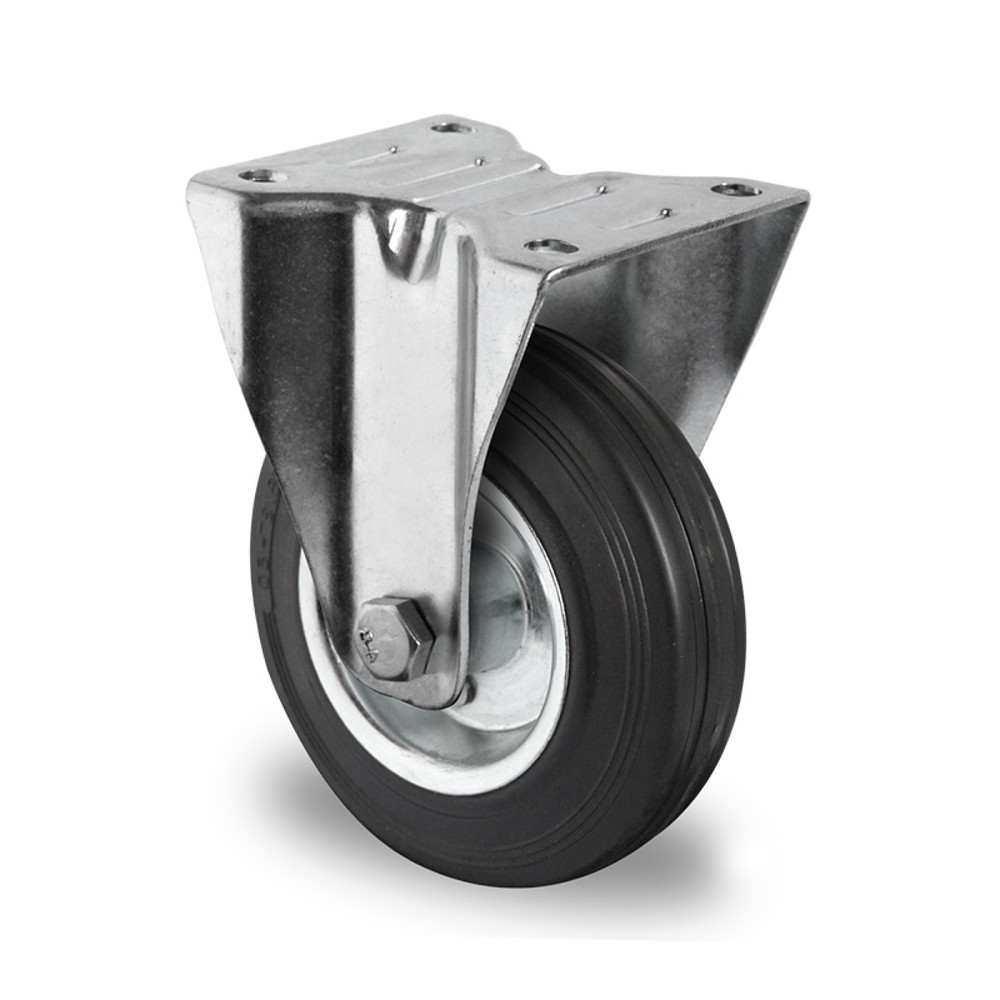 Produktabbildung: Bockrolle ø 80 mm Serie SWS4 Rollenlager