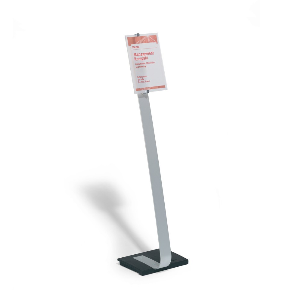 Produktabbildung Nr. 1: DURABLE Bodenständer Crystal Sign mit Acrylglastafel, DIN A4
