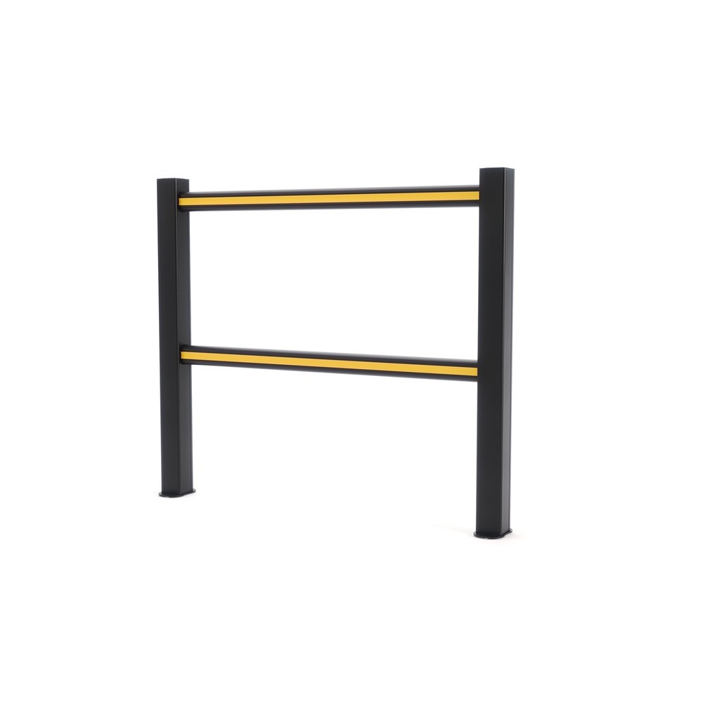 Produktabbildung Nr. 2: BOPLAN® Rammschutzgeländer Flex Impact® HD Light, schwarz, Innenbereich, HxL 1.145 x 1.250 mm