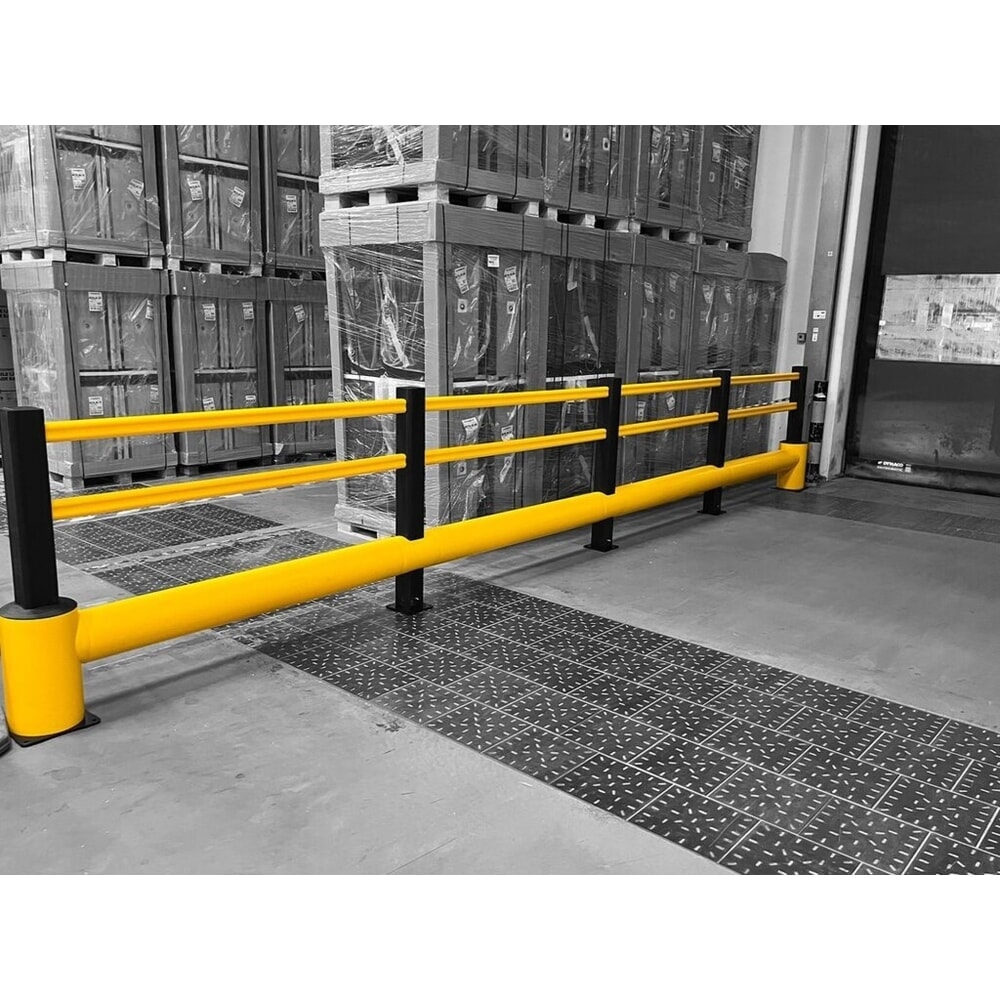 Produktabbildung Nr. 4: BOPLAN® Rammschutzgeländer TB 400 Plus, Innenbereich, HxL 1.150 x 1.450 mm