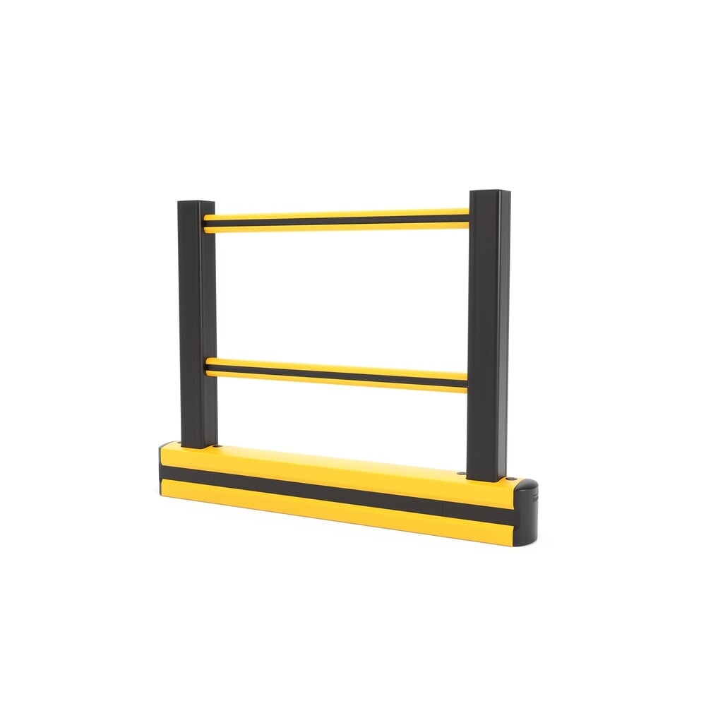 Produktabbildung: BOPLAN® Rammschutzplanke Flex Impact® FLIP200F Plus, Innen- und Außenbreich, Länge 1.450 mm