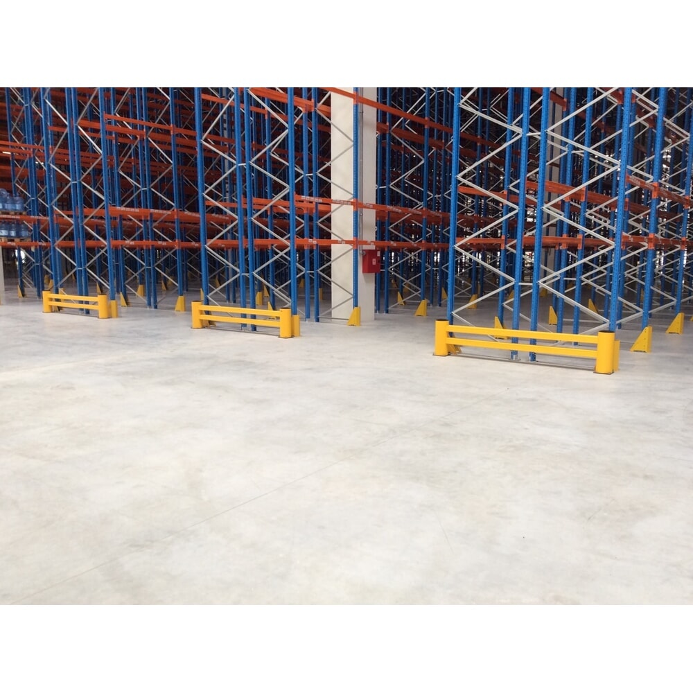 Produktabbildung Nr. 3: BOPLAN® Regalendschutz Flex Impact® RE Rack End, Länge 1.200 mm, gelb