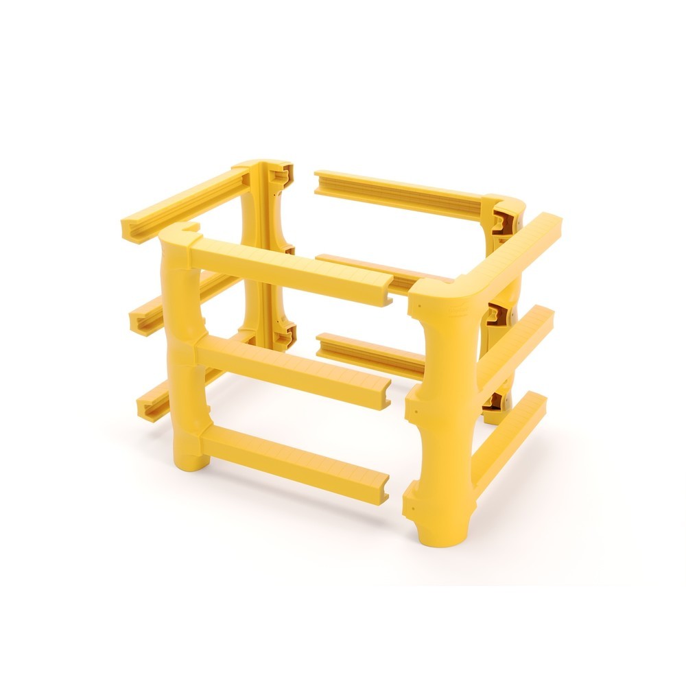 Produktabbildung Nr. 2: BOPLAN® Säulen-Anfahrschutz CP Universal, zuschneidbar, Höhe 1.100 mm, für Säulenmaße (BxT) 1.000 x 1.000 mm