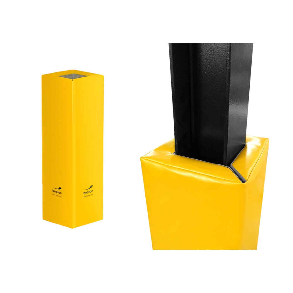 Produktabbildung: BOPLAN® Säulen-Anfahrschutz Flex Impact® Soft Column Cover, Innen- und Außenbereich, Höhe 1.800 mm, für Säulenmaße (HxT) 200 x 200 mm