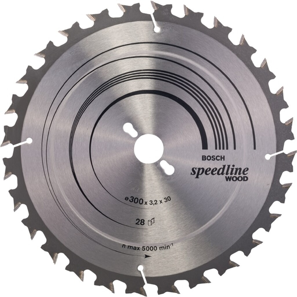Kreissägeblatt Speedline Wood AD 315mm Z.28 WZ Bohr.30mm Schnitt-B.3,2mm HM Produktabbildung: Kreissägeblatt Speedline Wood AD 315mm Z.28 WZ Bohr.30mm Schnitt-B.3,2mm HM