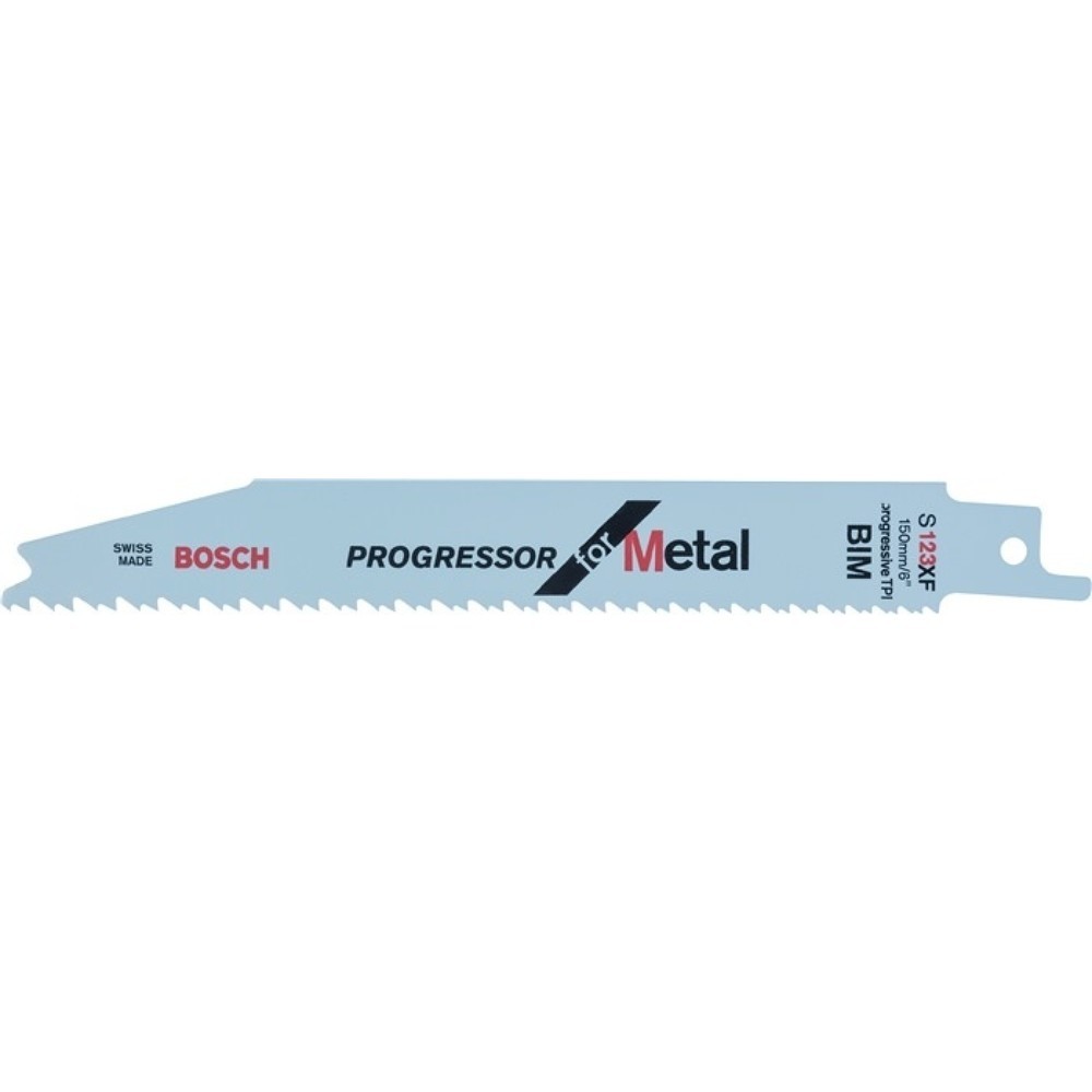 Produktabbildung: Säbelsägeblatt S 123 XF L.150mm B.19mm TPI 8-14 1,8-3,2mm geschr.,gefr.100er Pk.