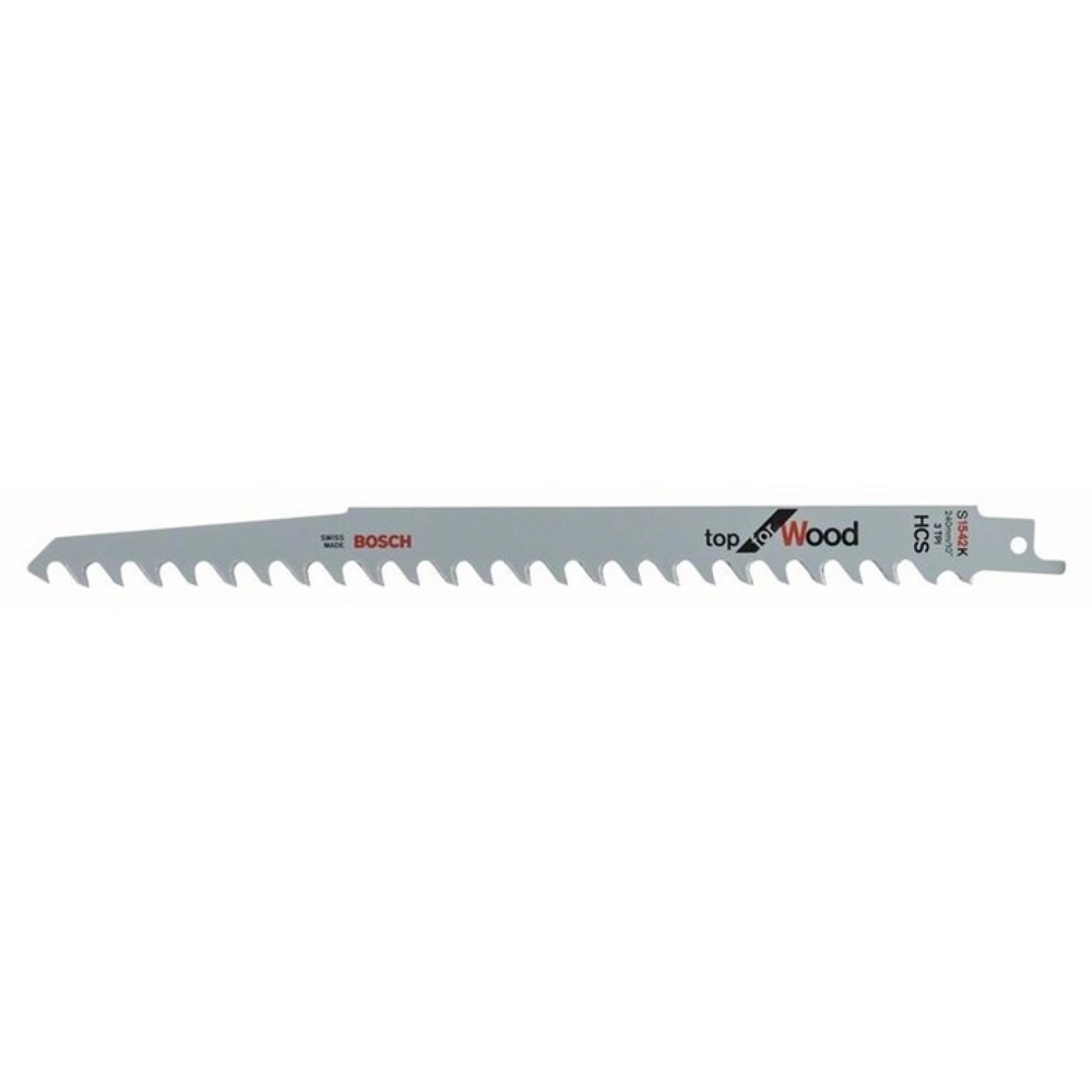 Produktabbildung: Säbelsägeblatt S 1542 K L.240mm B.19mm TPI 3 8,5mm 25 St./Karte