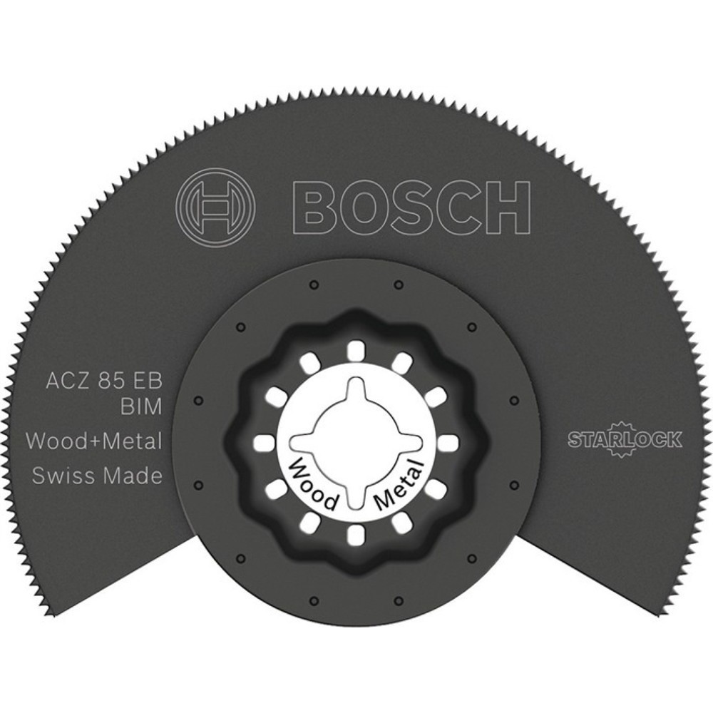 Produktabbildung: BOSCH Segmentsägeblatt ACZ 85 EB D.85mm BIM Starlock