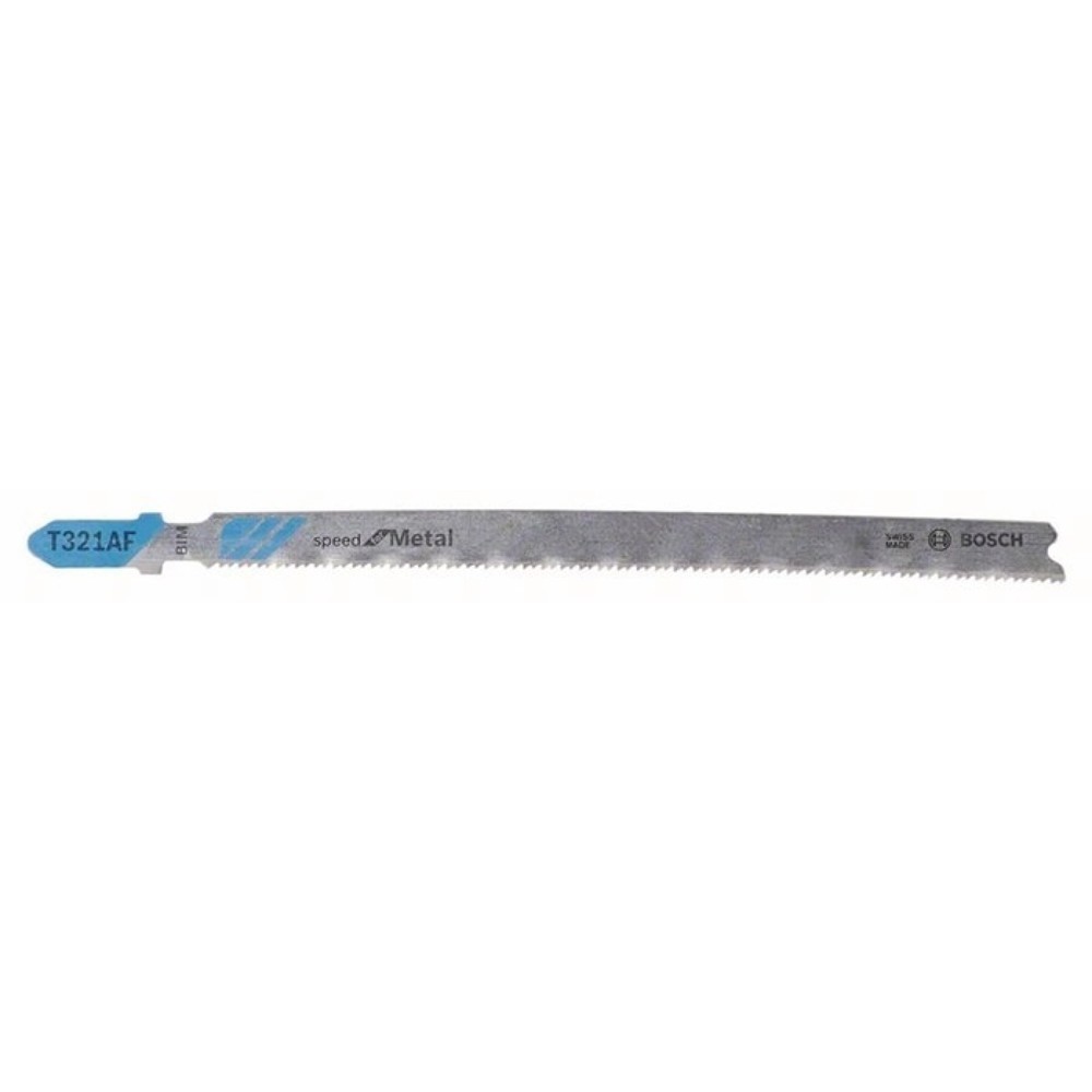 Produktabbildung: Stichsägeblatt T 321 AF Speed for Metal L.132mm Zahnteilung 1,2mm BIM 5er Pack