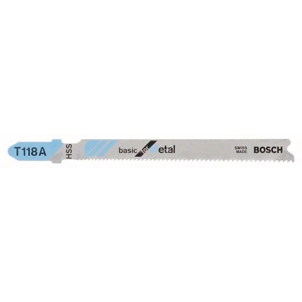 Produktabbildung: Maschinensägeblatt T 118 A Basic for Metal L92mm Zahnteilung1115mm HSS 100erPack