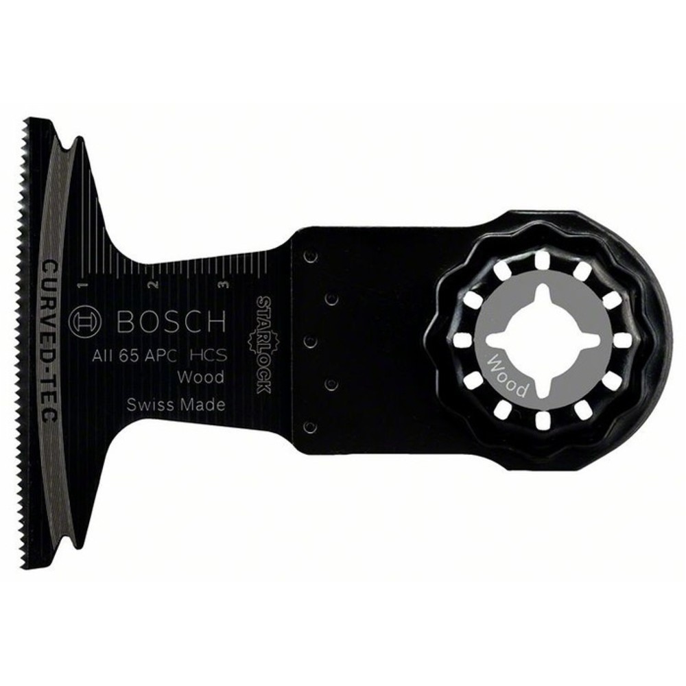 Produktabbildung: BOSCH Tauchsägeblatt AII 65 APC B.65mm Eintauch-T.40mm Starlock 5er Pk