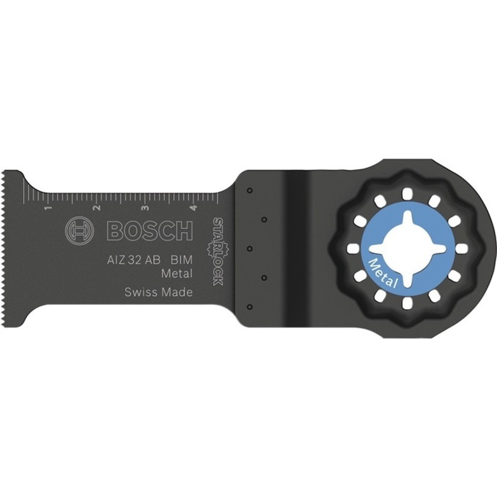 Produktabbildung: BOSCH Tauchsägeblatt AIZ 32AB B.32mm Eintauch-T.50mm Starlock 5er Pk