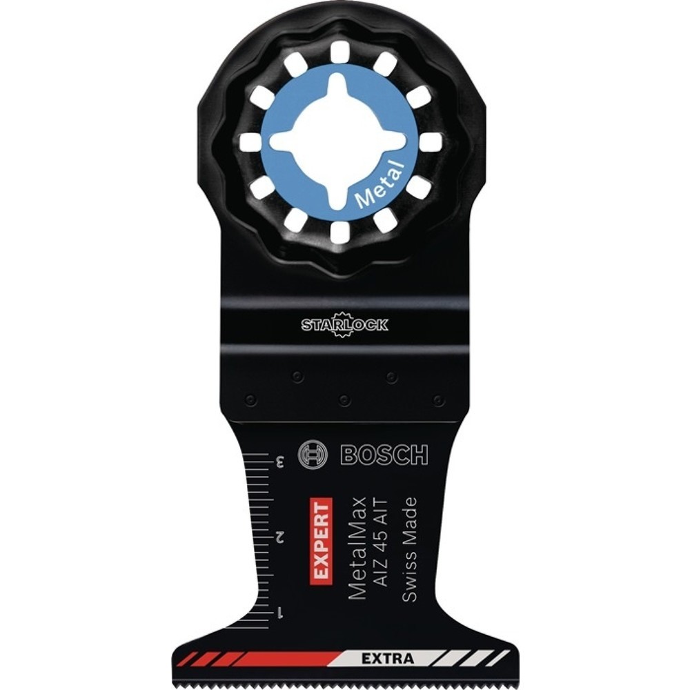 Produktabbildung: BOSCH Tauchsägeblatt AIZ 45 AIT, Starlock, Breite 45 mm Eintauchtiefe 40 mm 1 Stück