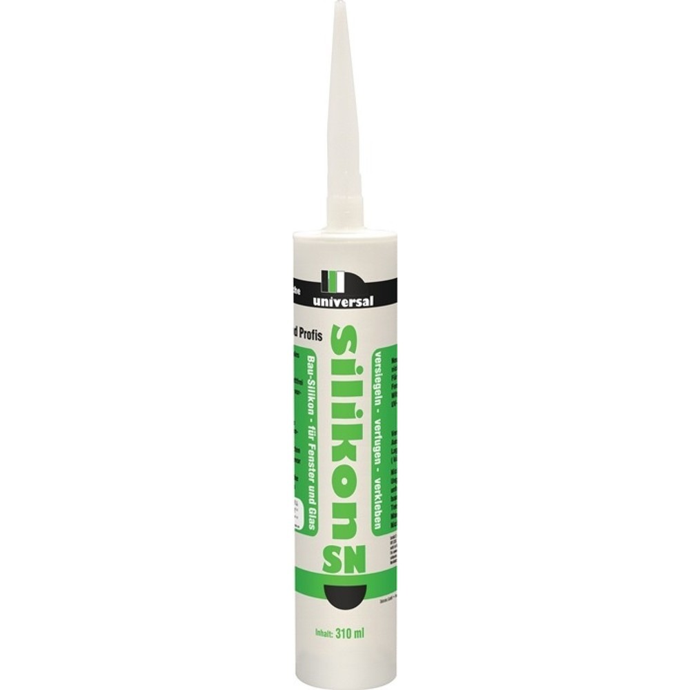 Produktabbildung: BOSTIK Universal-Silikon SN K, 310 ml, transparent, Kartusche