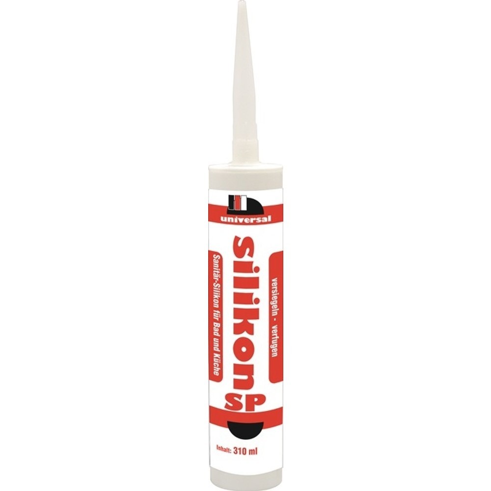 Produktabbildung: BOSTIK Universal-Silikon SP Acetoxy, 310 ml, transparent, Kartusche