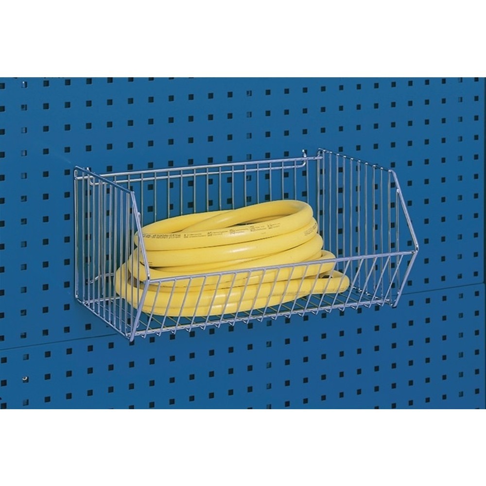 Produktabbildung: bott Drahtkorb, Eisen verzinkt, B470xT300xH220 mm, passend für Lochplatten
