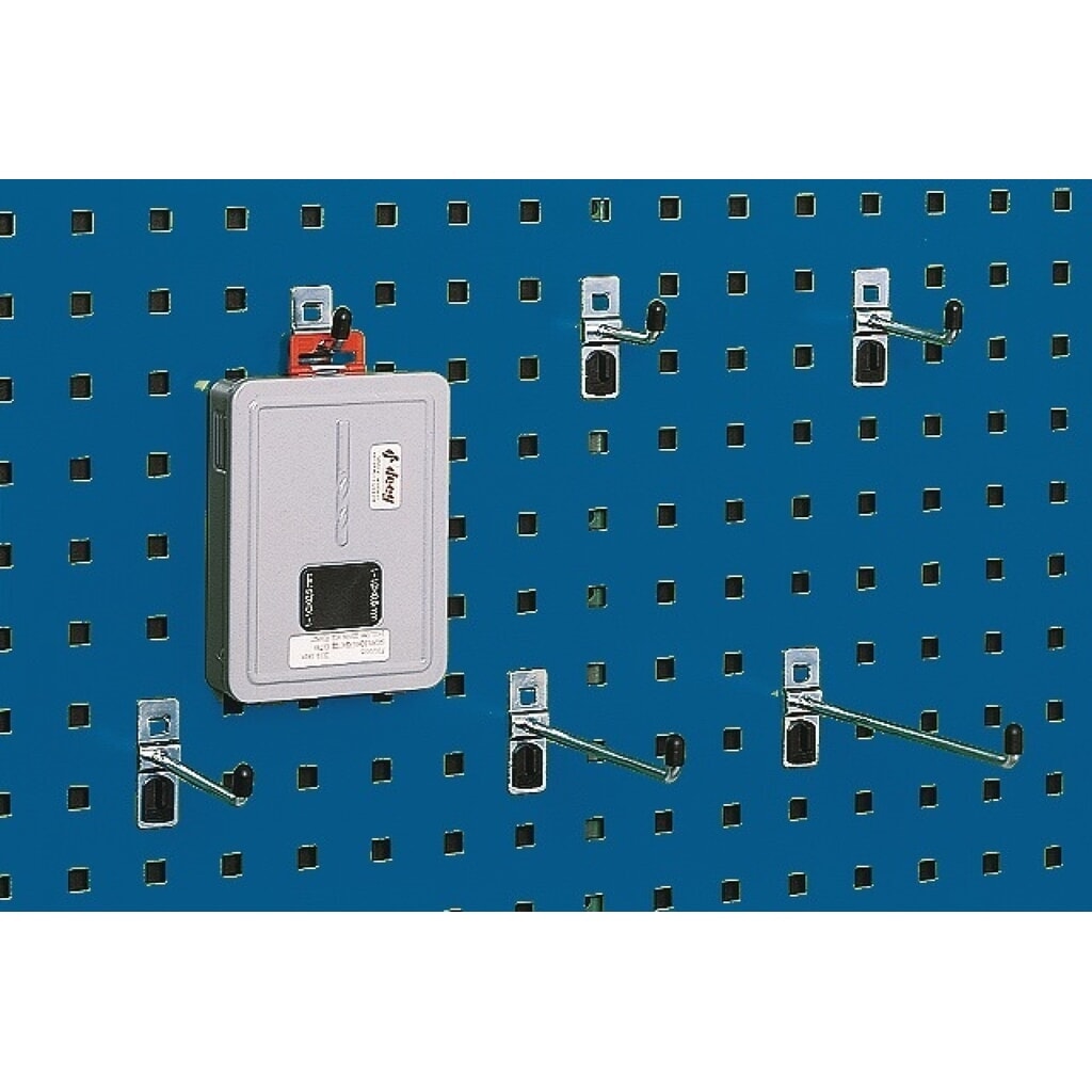 Produktabbildung: bott Haken, passend für Lochplatten, T50xØ6mm verzinkt, 5St./Btl.