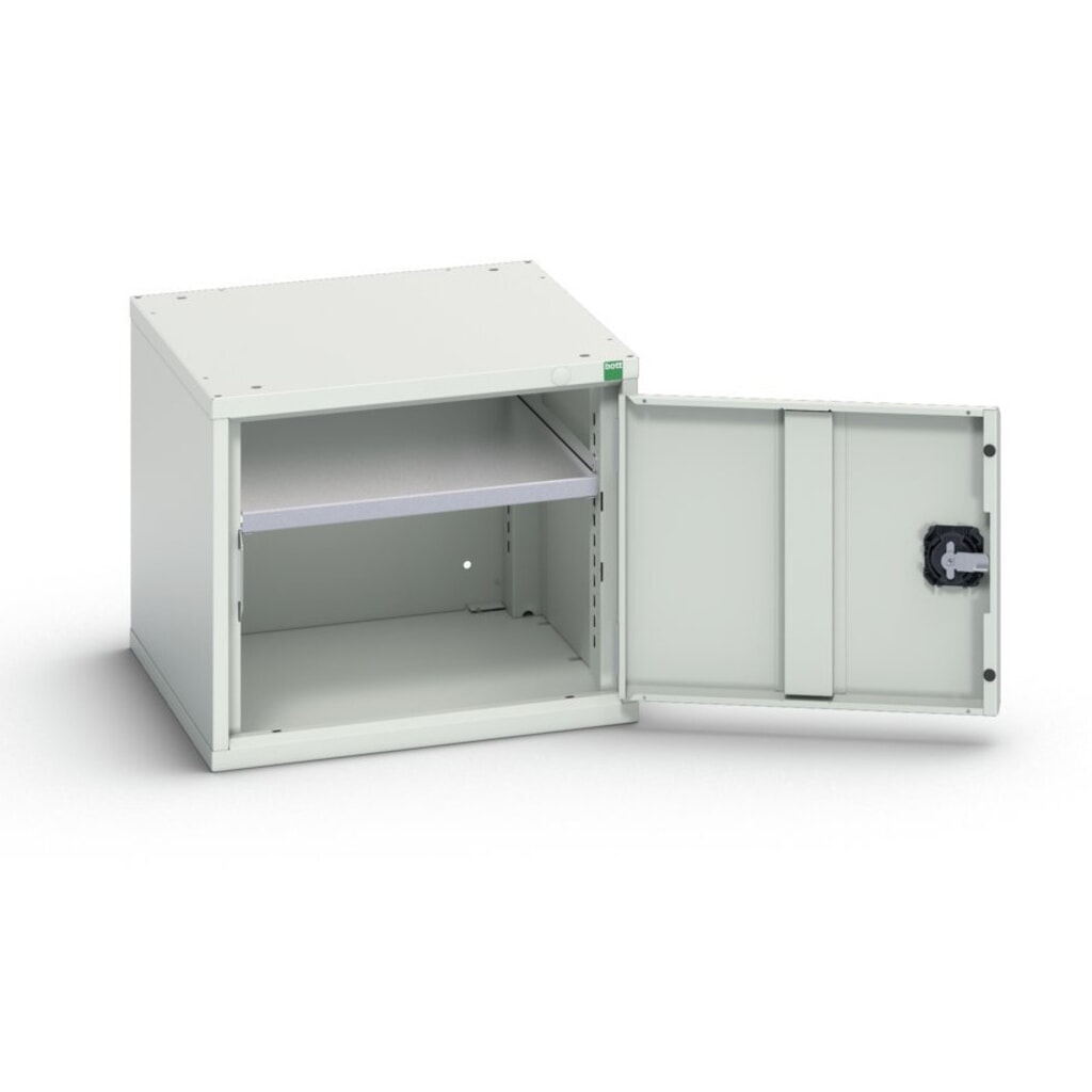 bott verso Beistellschrank, mit 1 Fachboden, BxTxH: 525 x 550 x 450 mm Produktabbildung: bott verso Beistellschrank, mit 1 Fachboden, BxTxH: 525 x 550 x 450 mm