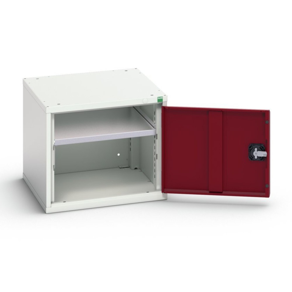 Produktabbildung: bott verso Beistellschrank, mit 1 Fachboden, BxTxH: 525 x 550 x 450 mm