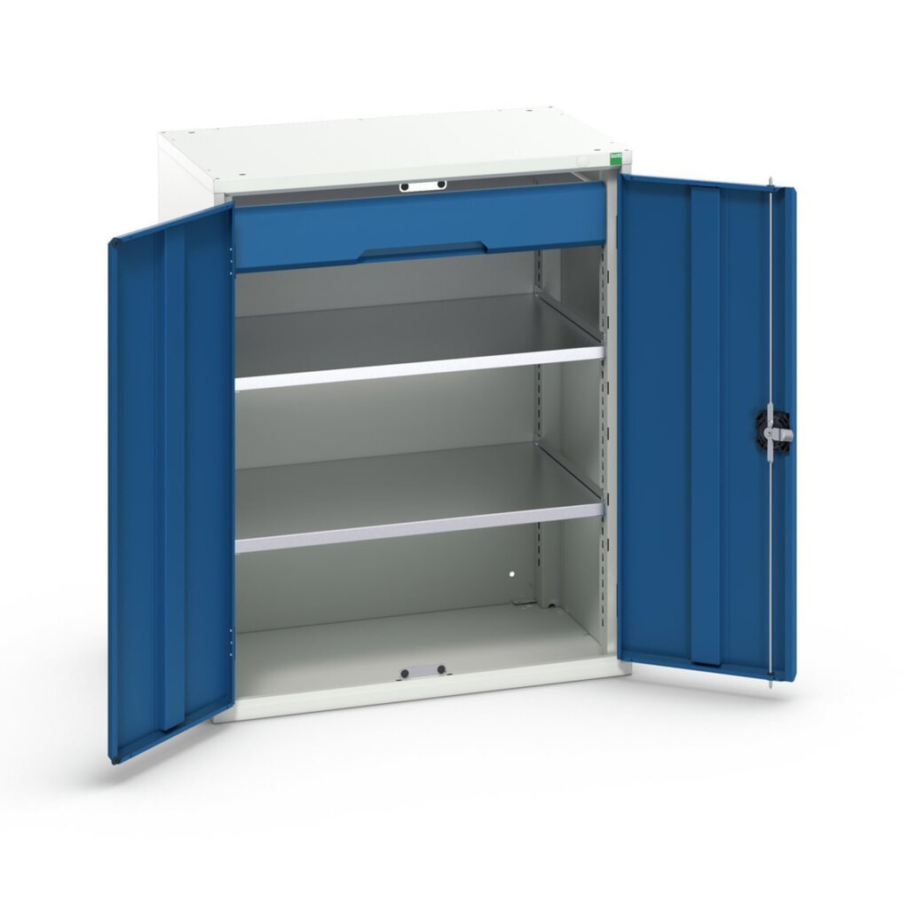 bott verso Beistellschrank mit Schublade, mit 2 Fachböden und 1 Schublade, BxTxH: 800 x 550 x 1000 mm Produktabbildung: bott verso Beistellschrank mit Schublade, mit 2 Fachböden und 1 Schublade, BxTxH: 800 x 550 x 1000 mm