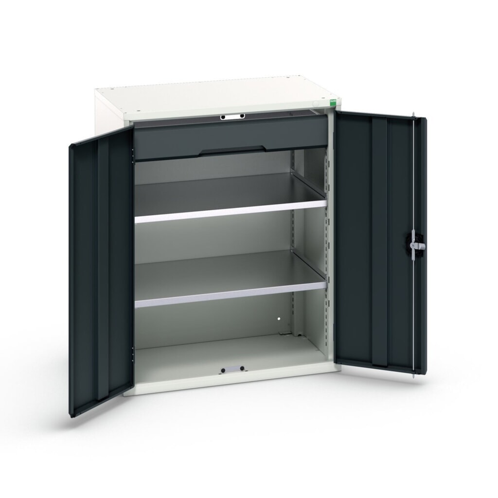 Produktabbildung Nr. 1: bott verso Beistellschrank mit Schubladen, mit 2 Fachböden und 1 Schublade, BxTxH: 800 x 550 x 1000 mm