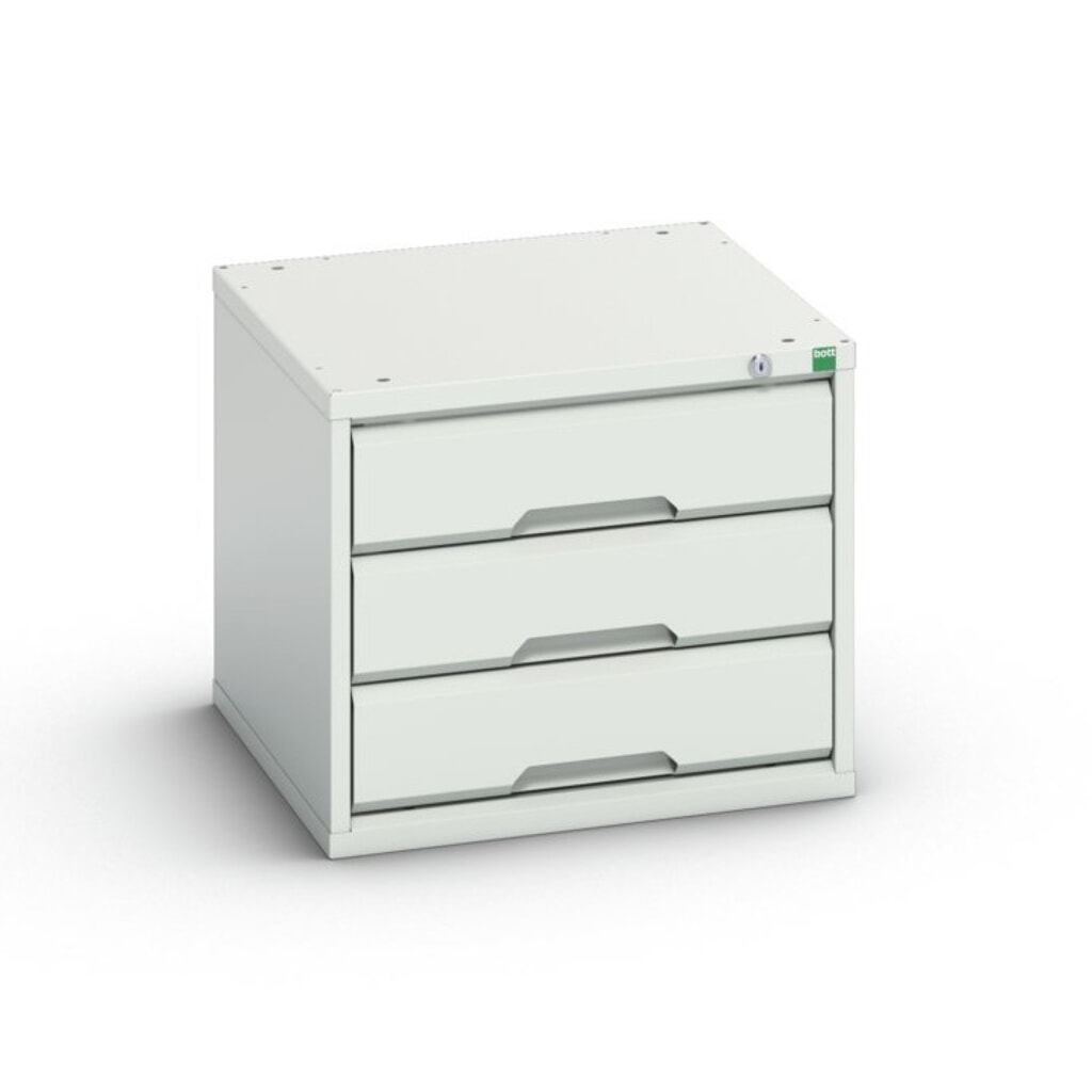 Produktabbildung Nr. 1: bott verso Schubladenschrank, mit 3 Schubladen, BxTxH: 525 x 550 x 450 mm
