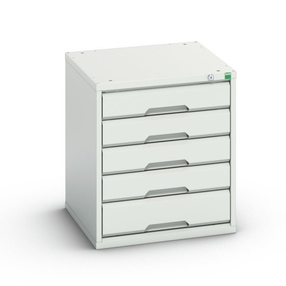 Produktabbildung Nr. 1: bott verso Schubladenschrank, mit 5 Schubladen, BxTxH: 525 x 550 x 600 mm