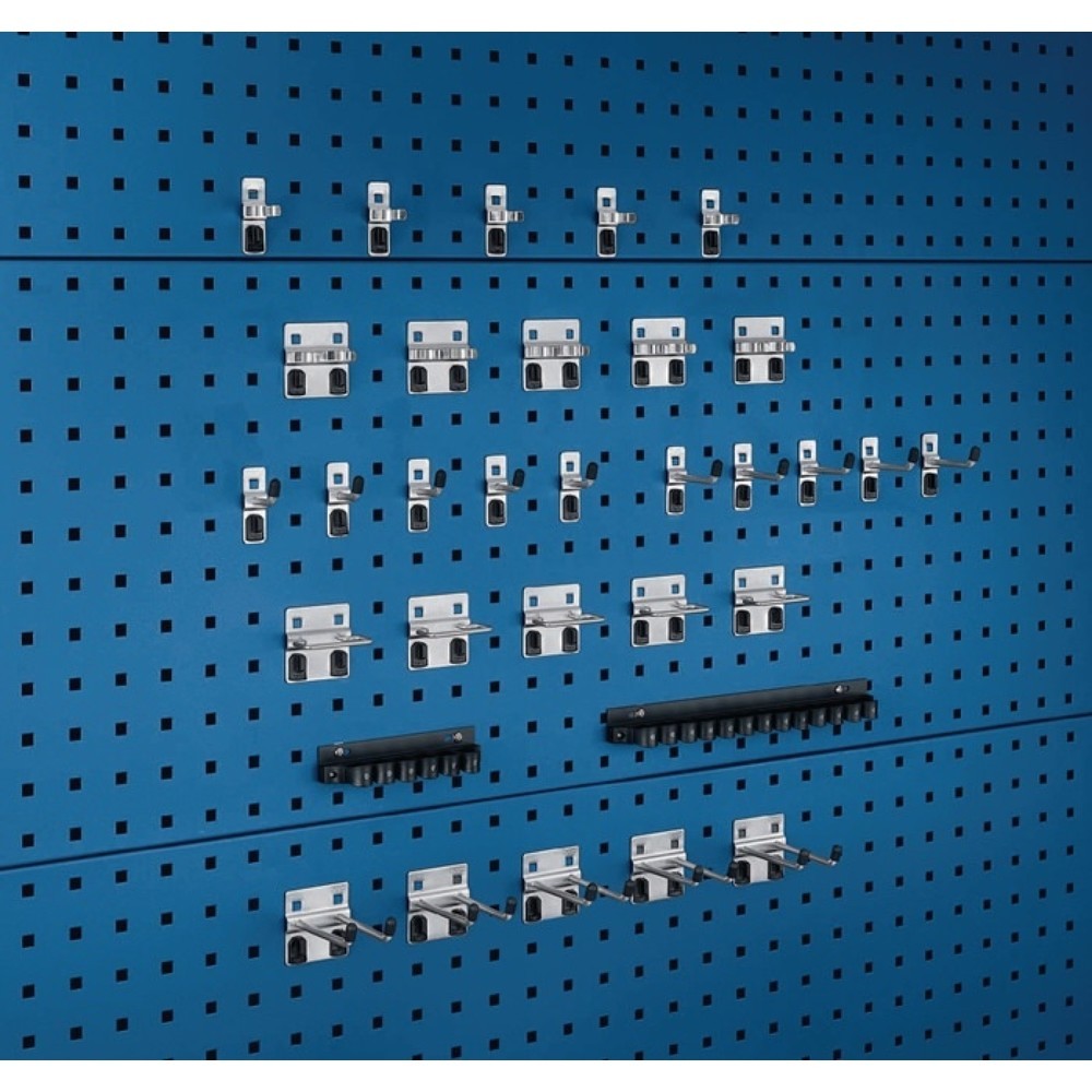 Produktabbildung: bott Werkzeughalter, 15 Haken/7 Halter/10 Klemmen 32-tlg., BxHmm