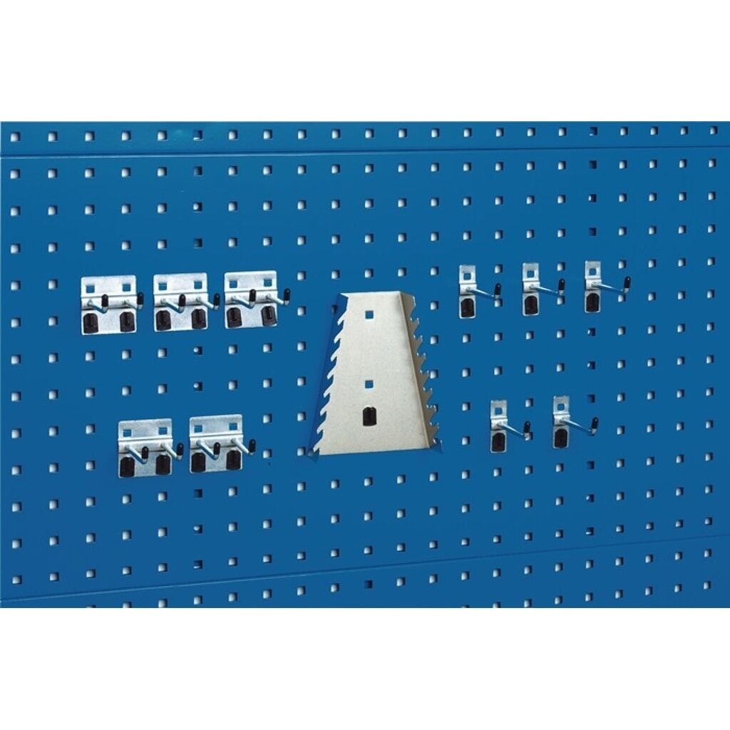 bott Werkzeughalter, 5 Haken/5 Doppelhaken/1 Halter 11-tlg., BxHmm Produktabbildung: bott Werkzeughalter, 5 Haken/5 Doppelhaken/1 Halter 11-tlg., BxHmm