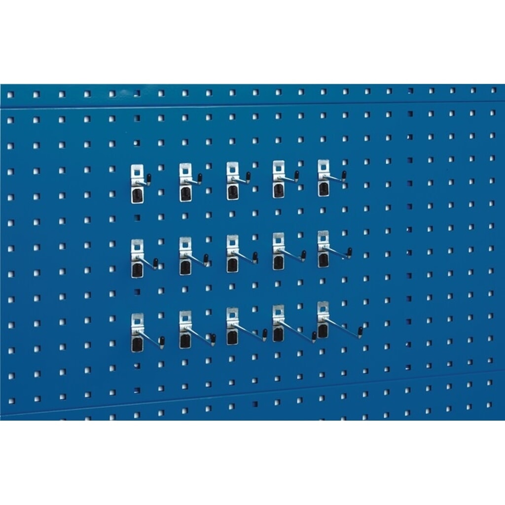 bott Werkzeughalter, je 5 Haken T75/100/150 mm 15-tlg., BxHmm Produktabbildung: bott Werkzeughalter, je 5 Haken T75/100/150 mm 15-tlg., BxHmm