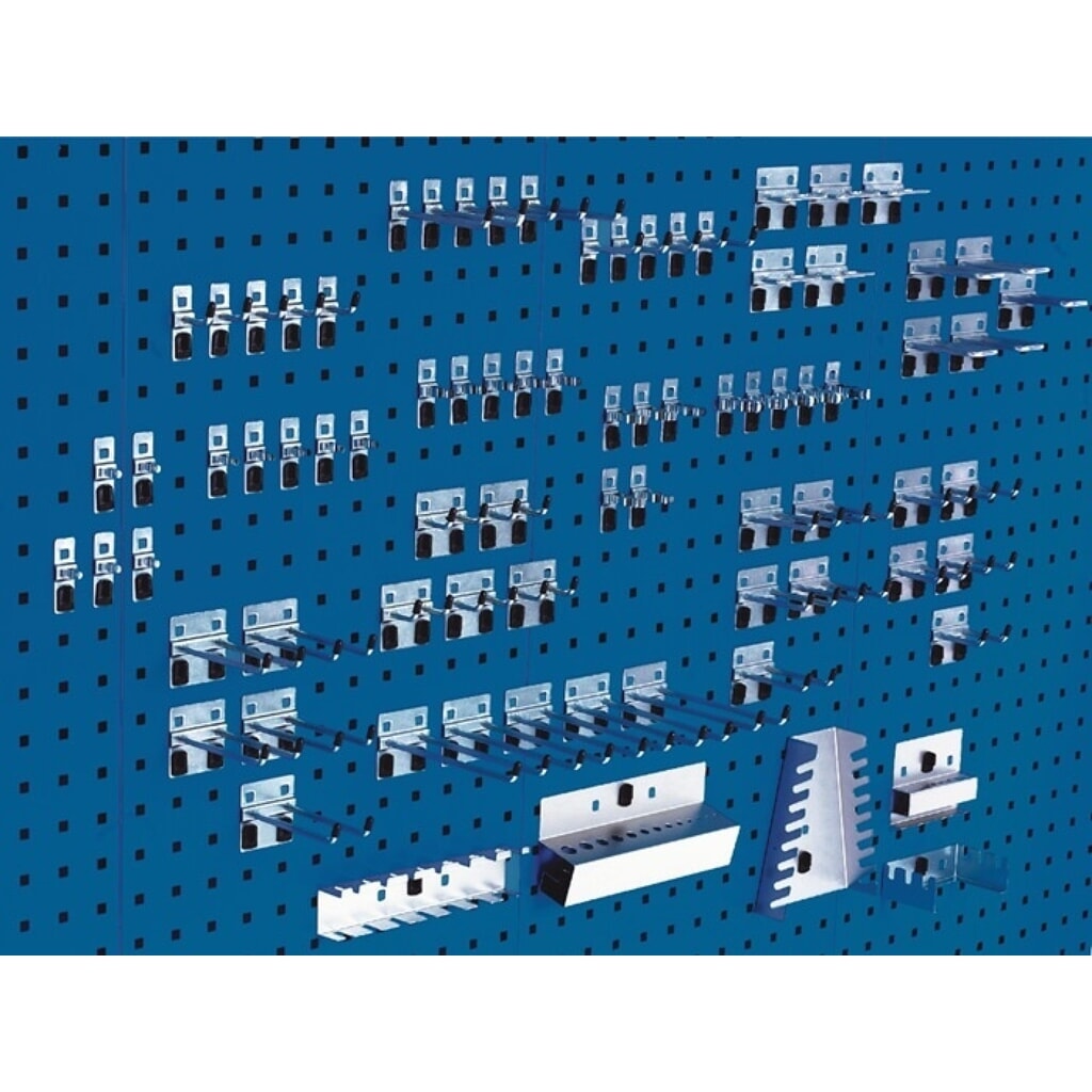 bott Werkzeughalter, 15 Haken/25 Doppelhaken/40 div. Halter 8, BxHmm Produktabbildung: bott Werkzeughalter, 15 Haken/25 Doppelhaken/40 div. Halter 8, BxHmm