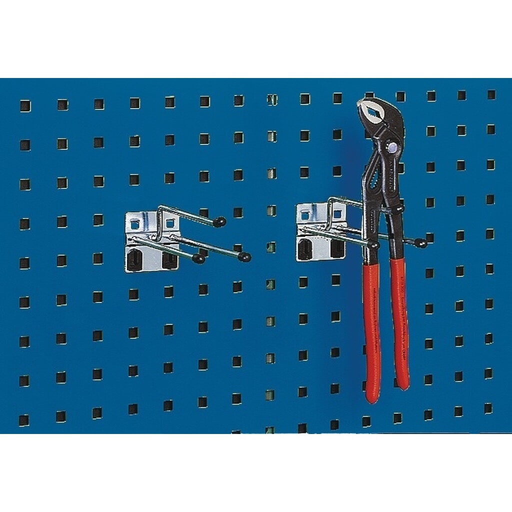 bott Zangenhalter, B45xT175mm Ø 6 mm, passend für Lochplatten Produktabbildung: bott Zangenhalter, B45xT175mm Ø 6 mm, passend für Lochplatten