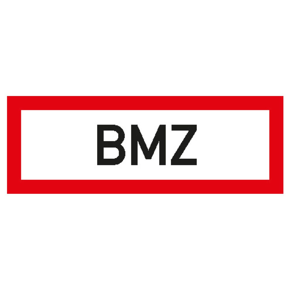Produktabbildung: "BMZ", HxB 105 x 297 mm, Folie