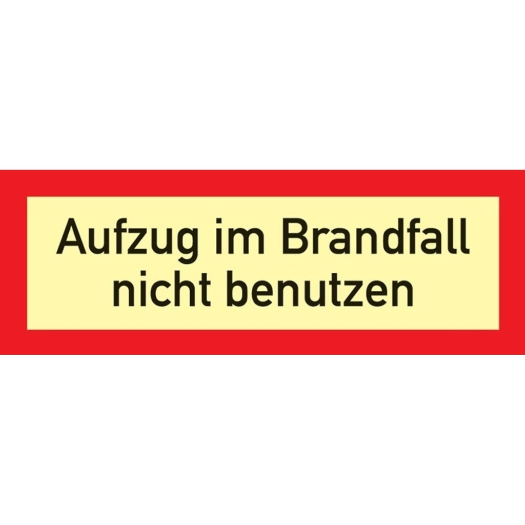 Brandschutzzeichen DIN 4066