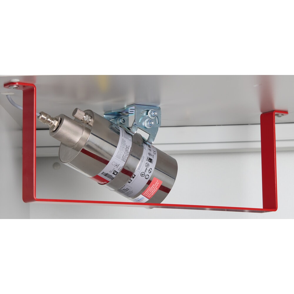 Produktabbildung Nr. 2: Brandunterdrückungssystem mit Schutzbügel für asecos® Akku-Sicherheitsschränke