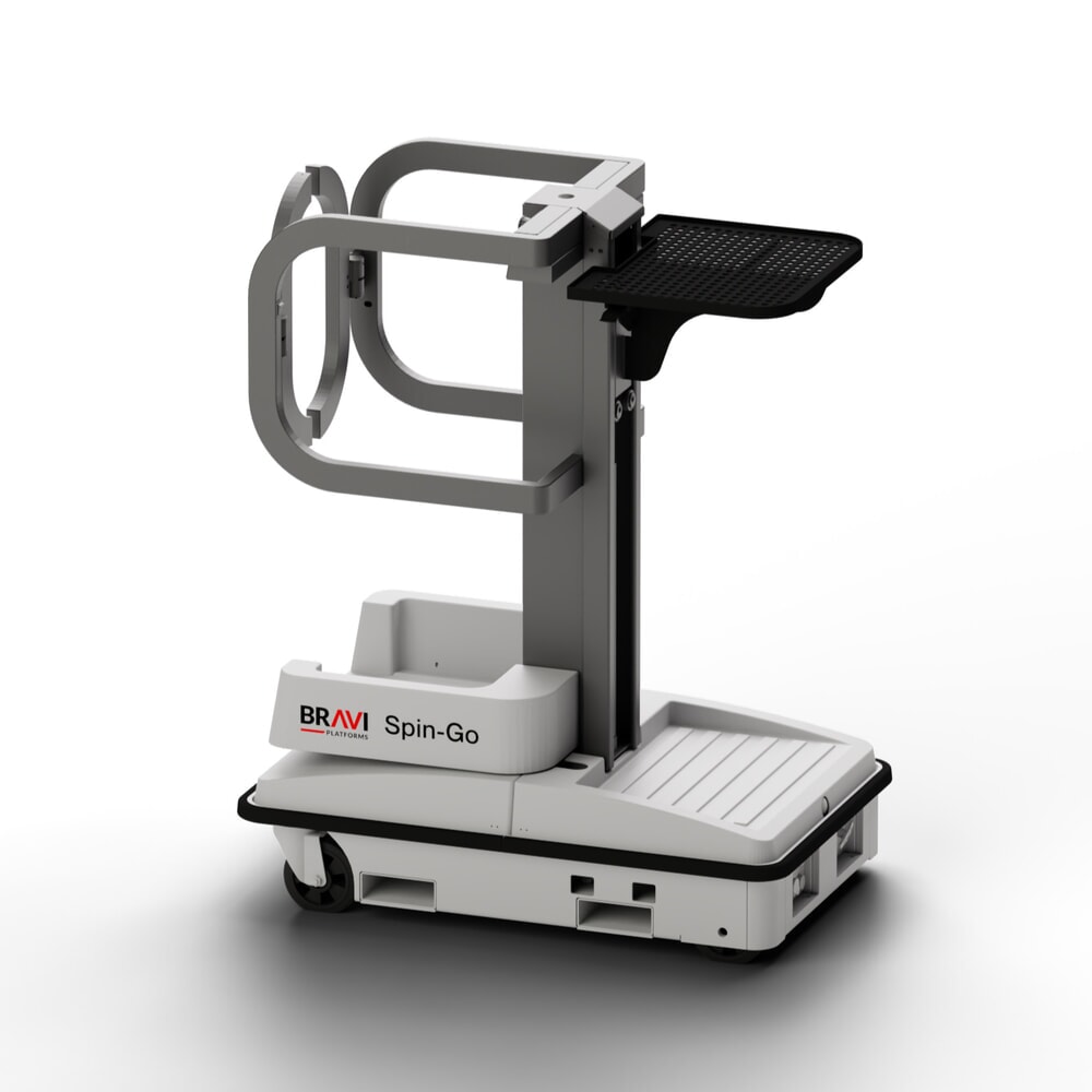 Produktabbildung: Bravi® Platforms Kommissionier-Personenlift Spin-Go