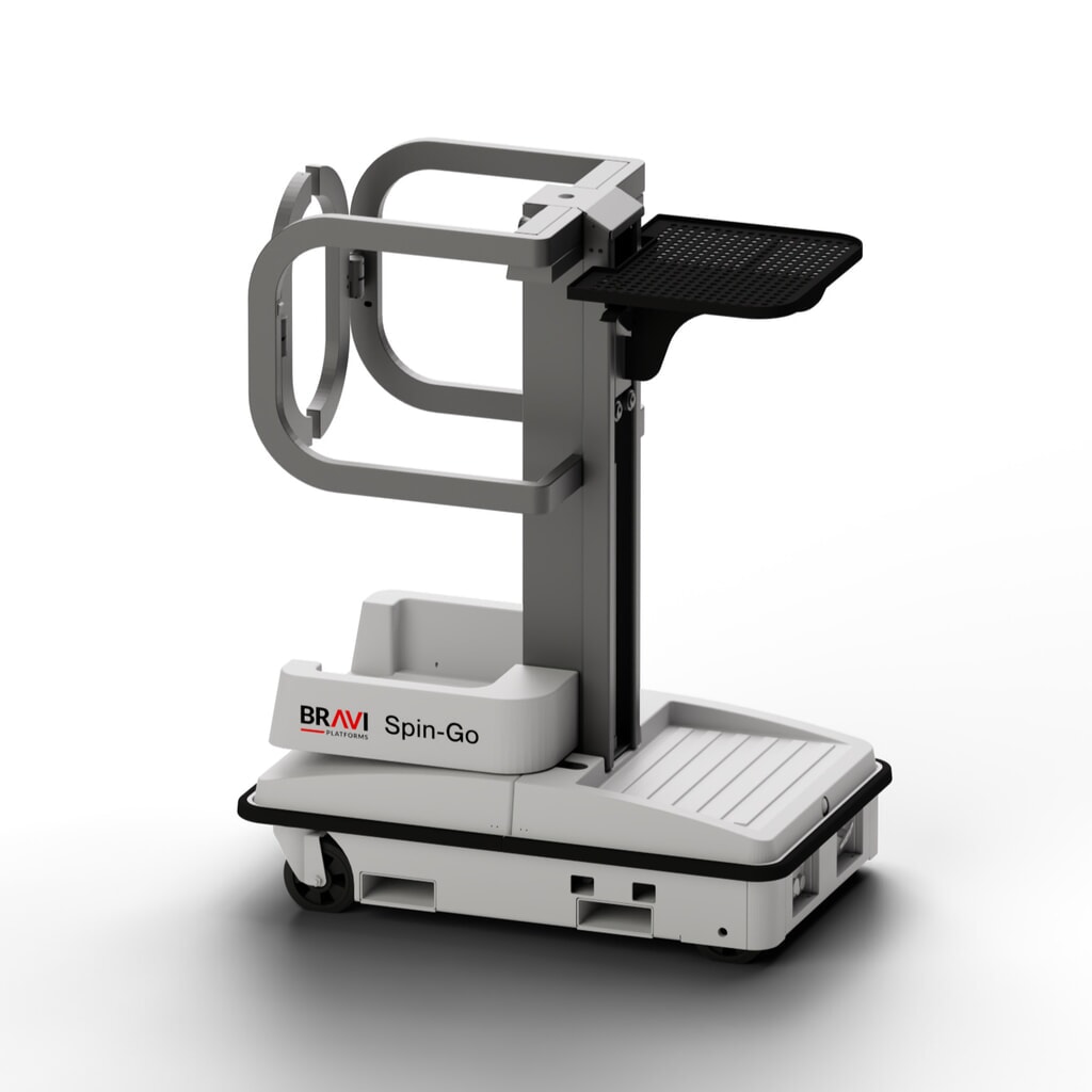 Produktabbildung: Bravi® Platforms Kommissionier-Personenlift Spin-Go