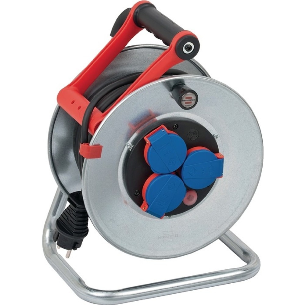 Produktabbildung: brennenstuhl Kabeltrommel Garant S290 50 m N05V3V3 3 x 1,5 mm² 290 mm Schutzkontaktsteckdosen