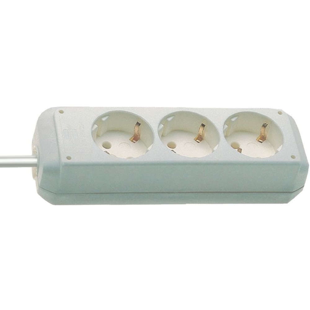 Produktabbildung: brennenstuhl Steckdosenleiste Eco Line, Steckdosen 3, 16 A 250 V, 1,5 m H05VV-F 3 x 1,5 mm²