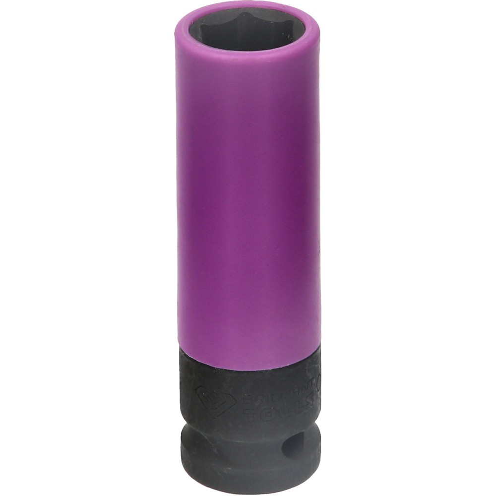 Produktabbildung: BRILLIANT TOOLS 1/2" Alu-Felgen-Kraft-Stecknuss, 15 mm