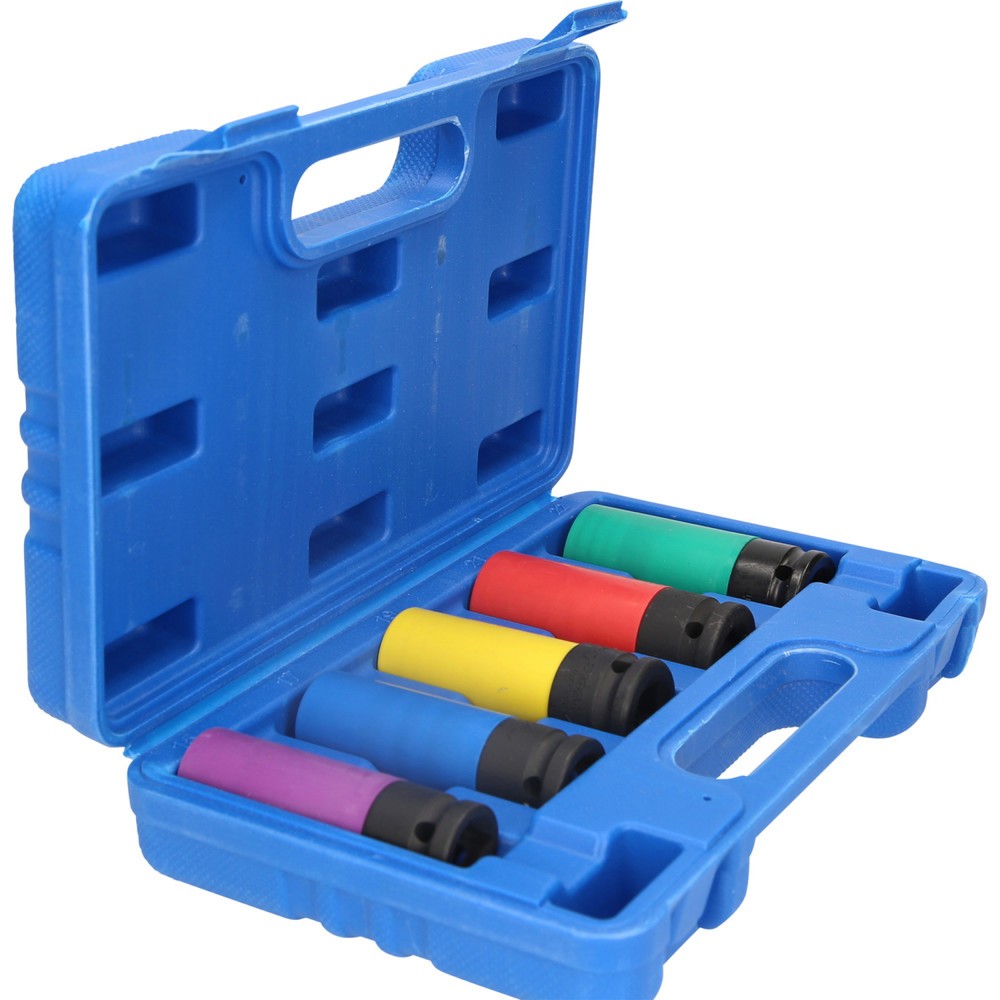Produktabbildung Nr. 4: BRILLIANT TOOLS 1/2" Alu-Felgen-Kraft-Stecknuss-Satz, 5-tlg