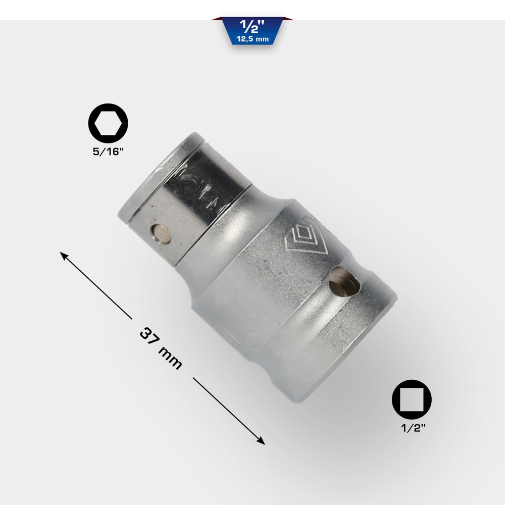 Produktabbildung Nr. 12: BRILLIANT TOOLS 1/2" Bit-Adapter