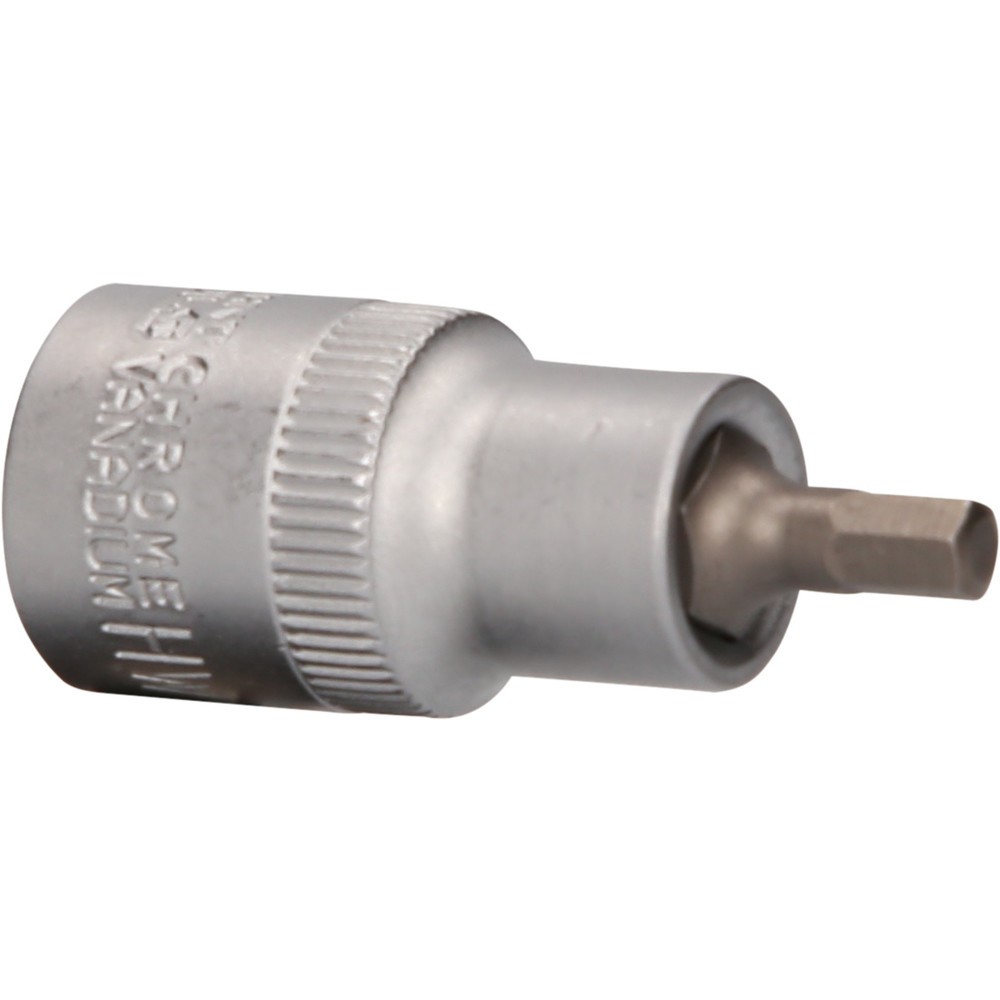 Produktabbildung: BRILLIANT TOOLS 1/2" Innensechskant Bit-Stecknuss, 55 mm lang, 5 mm